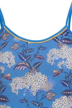 Pip Studio Tops|Armelloses Top Flora Firenze Kobalt