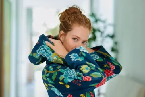 Pip Studio Bademäntel|Bademäntel Good Evening Dunkel