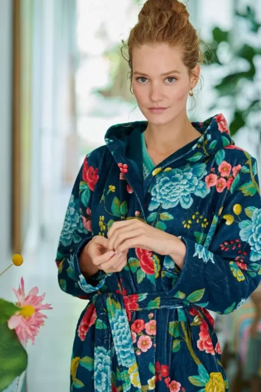 Pip Studio Bademäntel|Bademäntel Good Evening Dunkel