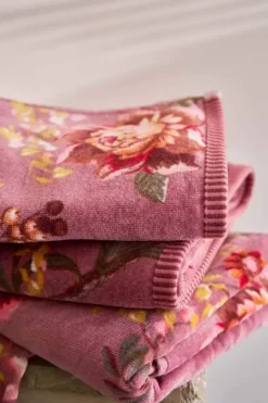 Pip Studio Handtücher|Badetuch Secret Garden Mauve 55X100Cm