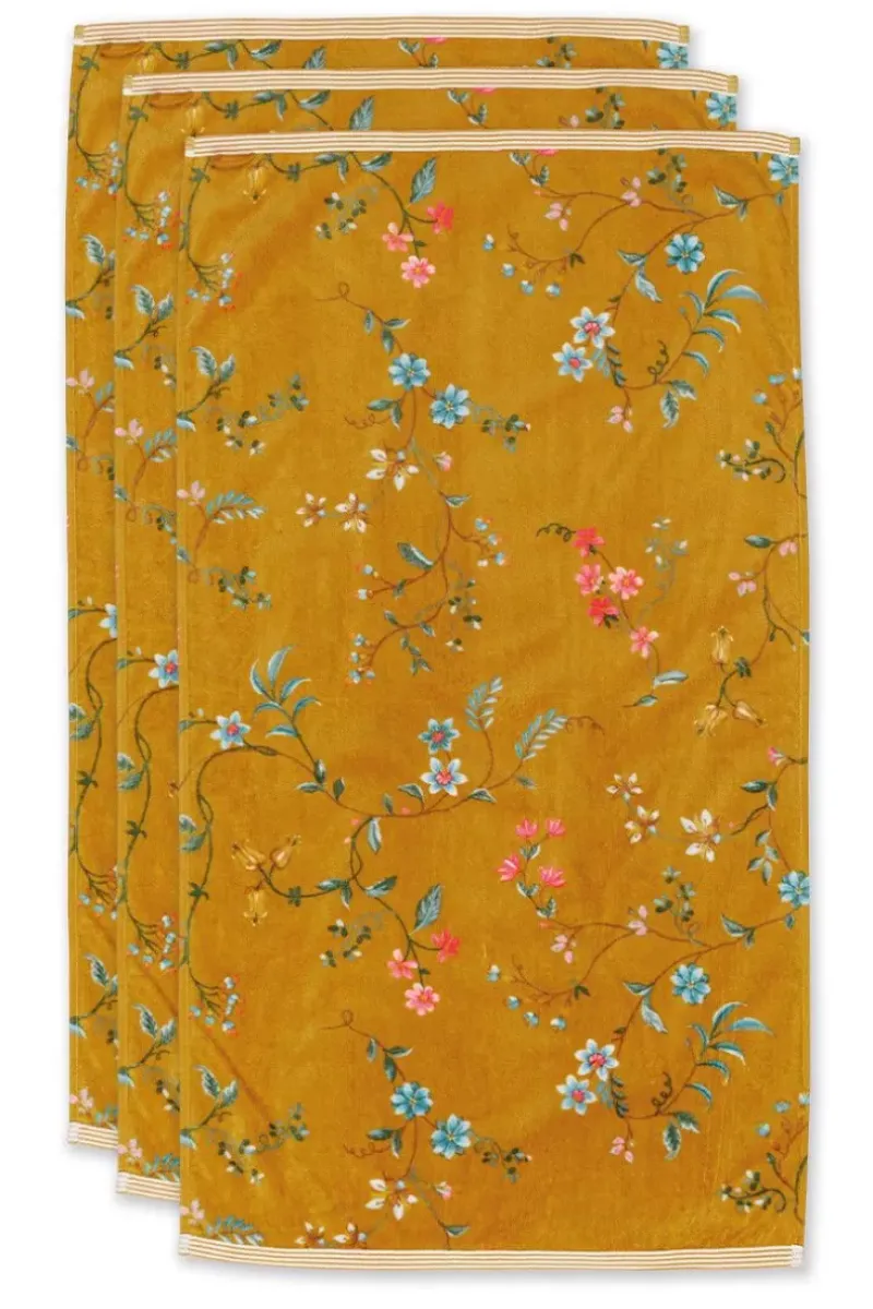 Pip Studio Handtücher|Badetuch Set/3 Les Fleurs 55X100 Cm
