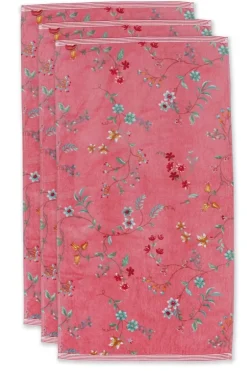 Pip Studio Handtücher|Badetuch Set/3 Les Fleurs 55X100 Cm