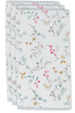 Pip Studio Handtücher|Badetuch Set/3 Les Fleurs 55X100 Cm