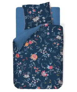 Pip Studio Bettbezüge|Bettbezug Flower Festival Dunkel