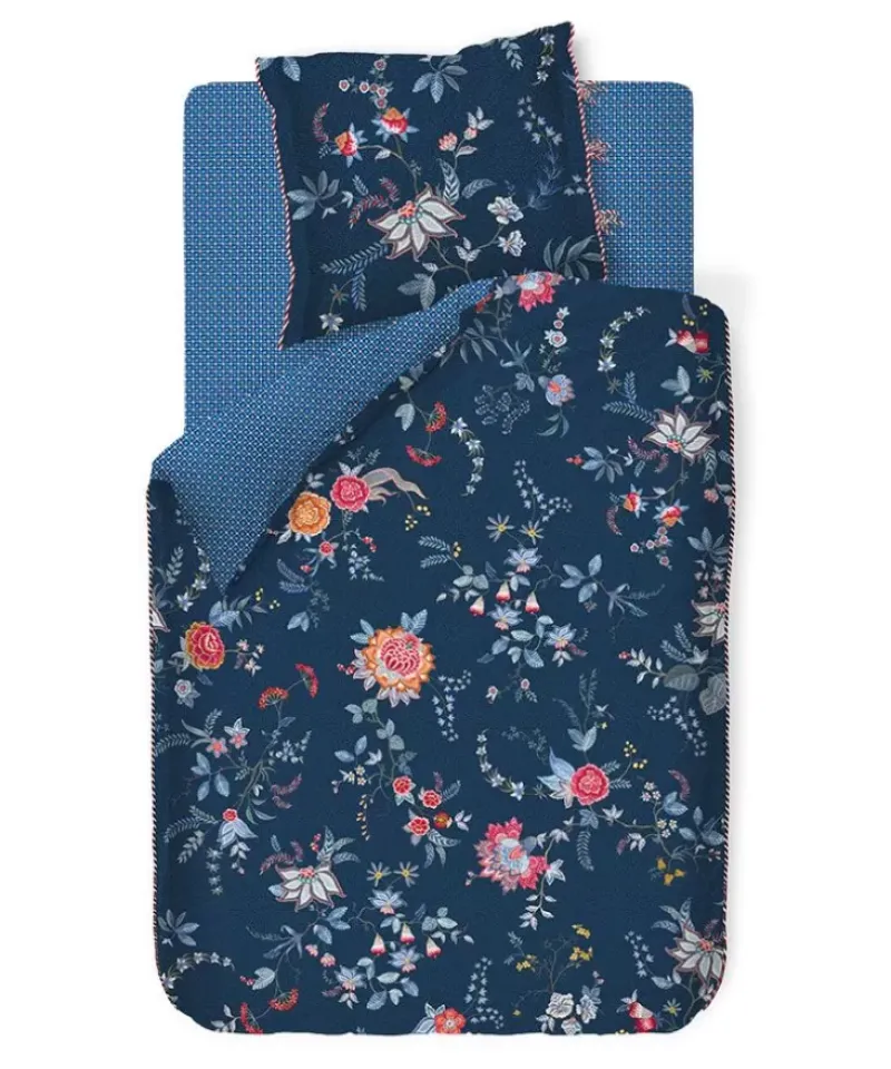 Pip Studio Bettbezüge|Bettbezug Flower Festival Dunkel