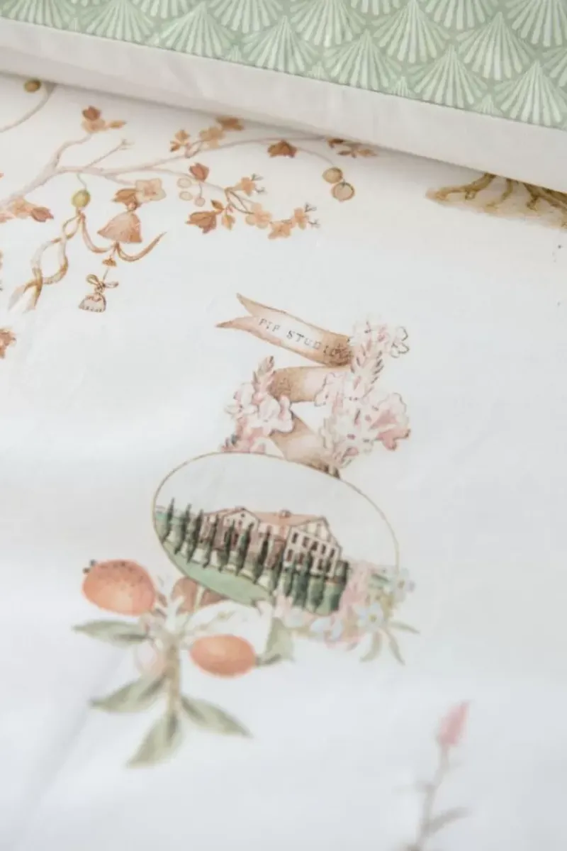 Pip Studio Bettbezüge|Bettbezug Giardini Di Frutta Weis