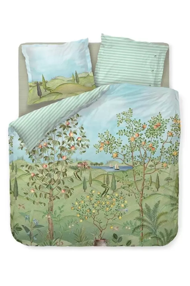 Pip Studio Bettbezüge|Bettbezug La Campagna Grun