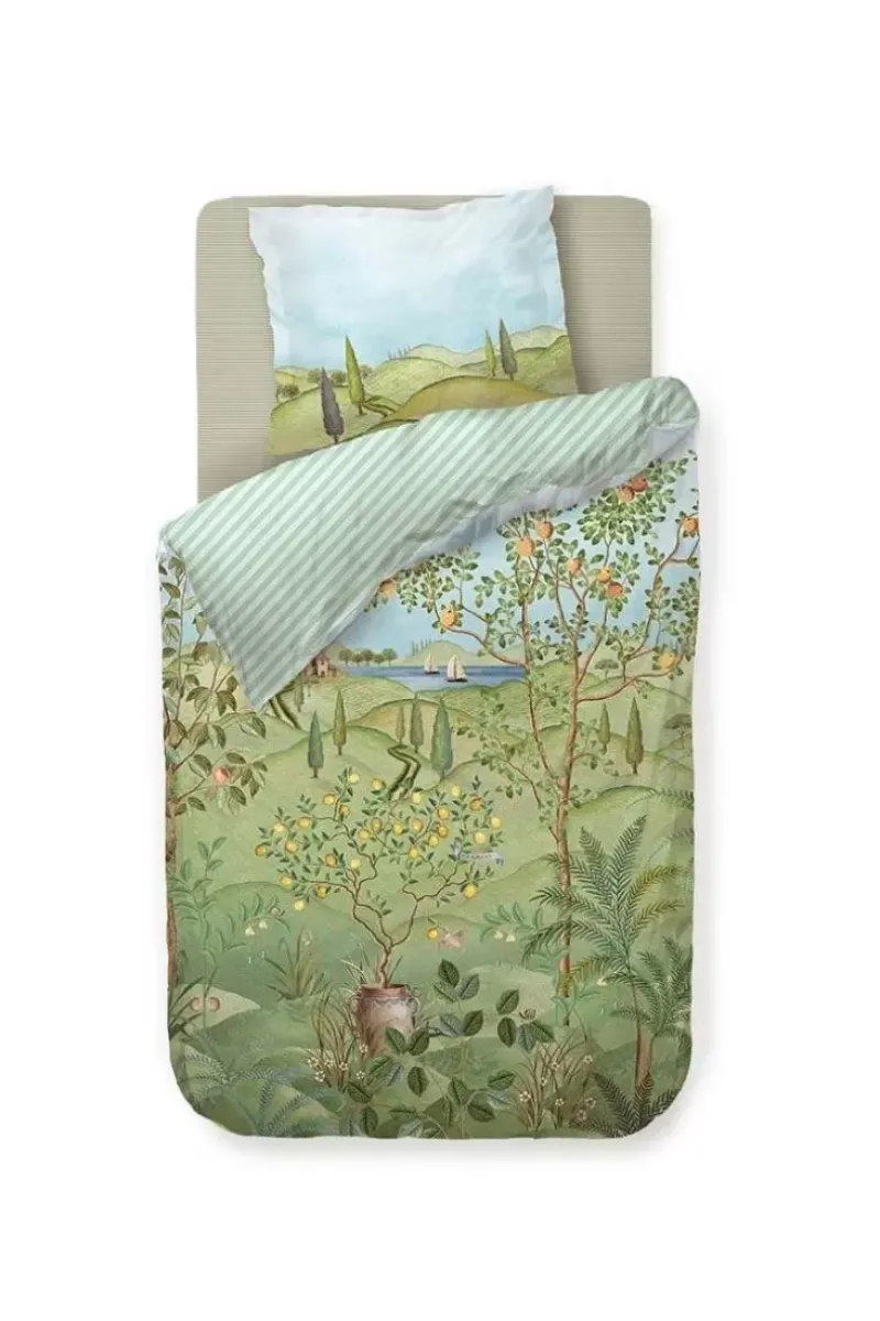 Pip Studio Bettbezüge|Bettbezug La Campagna Grun