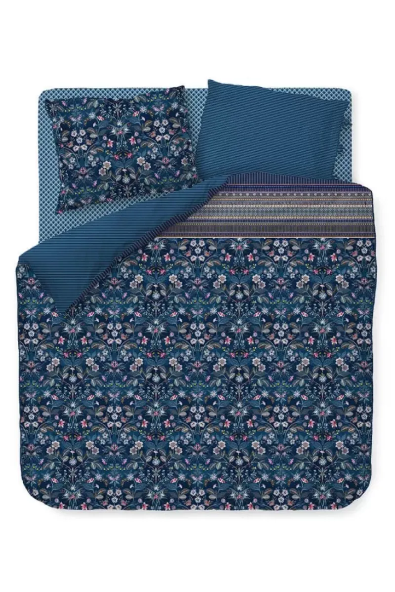 Pip Studio Bettbezüge|Bettbezug Mirrorama Dunkelblau