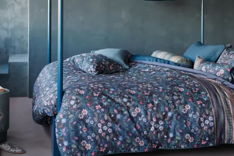 Pip Studio Bettbezüge|Bettbezug Mirrorama Dunkelblau