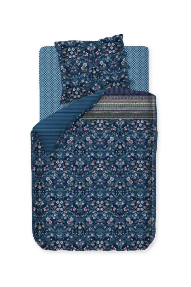 Pip Studio Bettbezüge|Bettbezug Mirrorama Dunkelblau