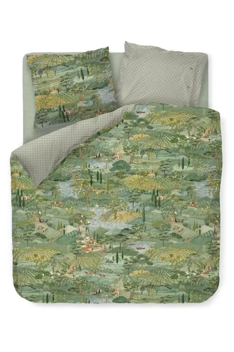 Pip Studio Bettbezüge|Bettbezug Toscana Grun
