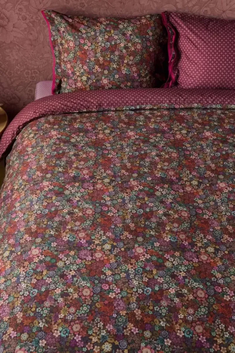 Pip Studio Bettbezüge|Bettbezug Tutti I Fiori Dunkelrot