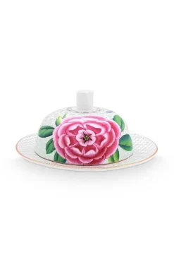 Pip Studio Butterschalen|Blushing Birds Butterschale Runde