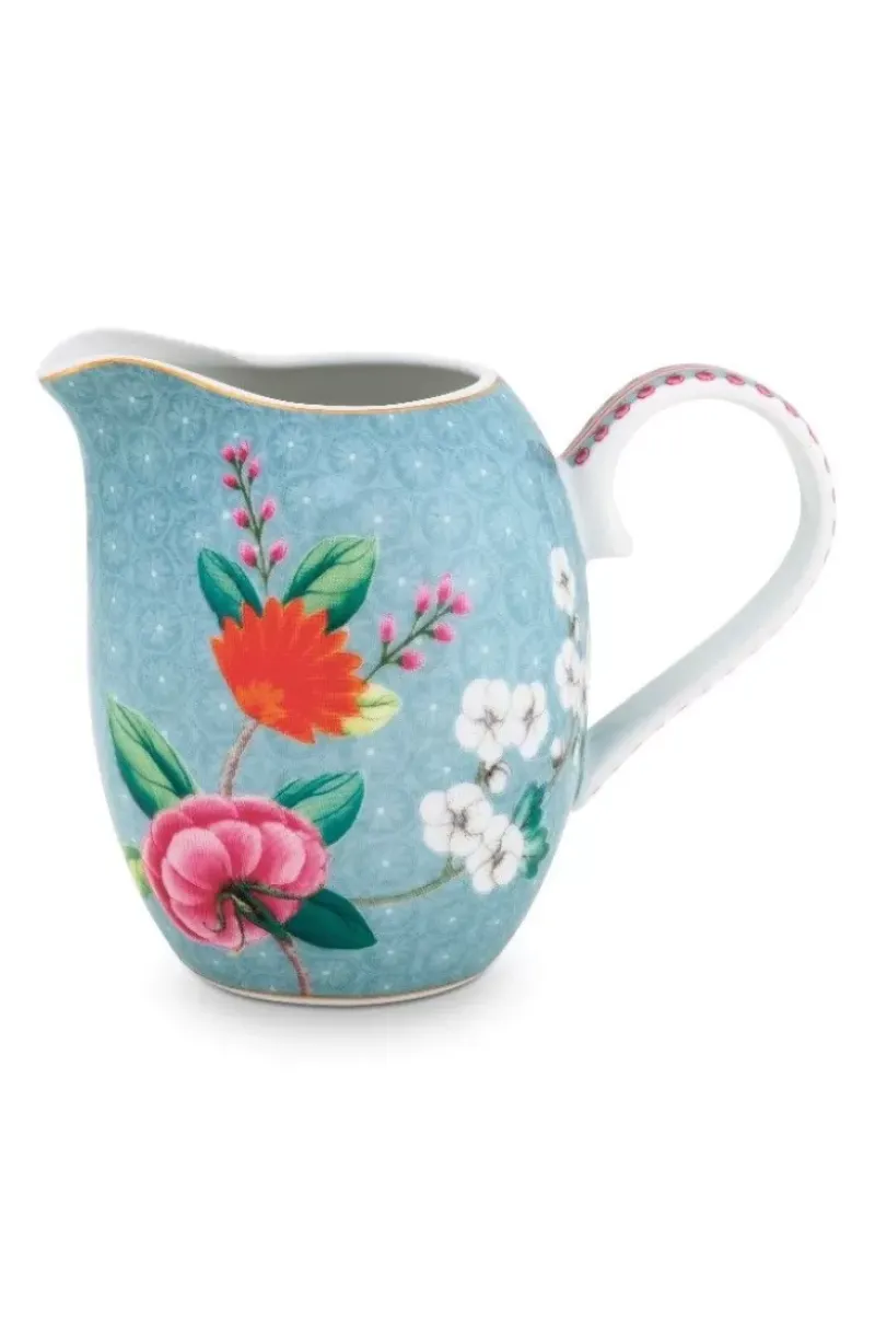 Pip Studio Milchkännchen|Blushing Birds Kanne Klein Blau