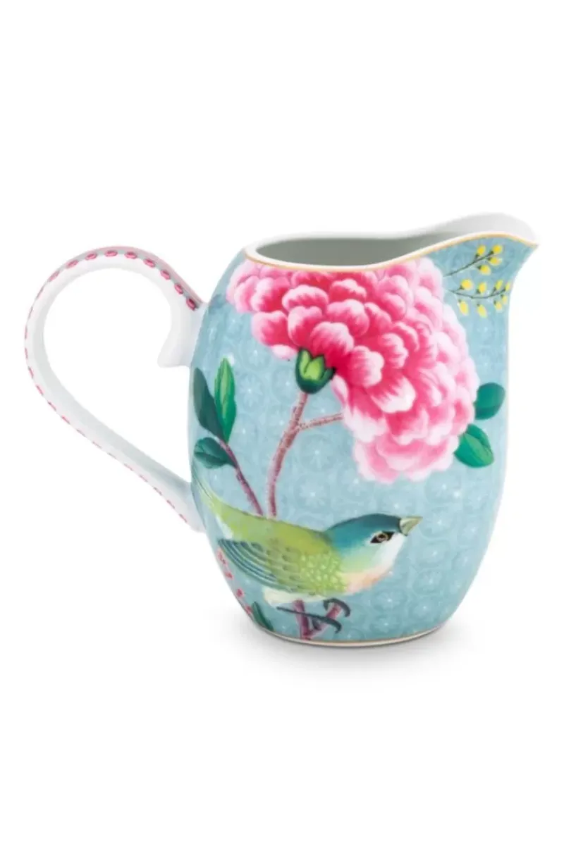 Pip Studio Milchkännchen|Blushing Birds Kanne Klein Blau