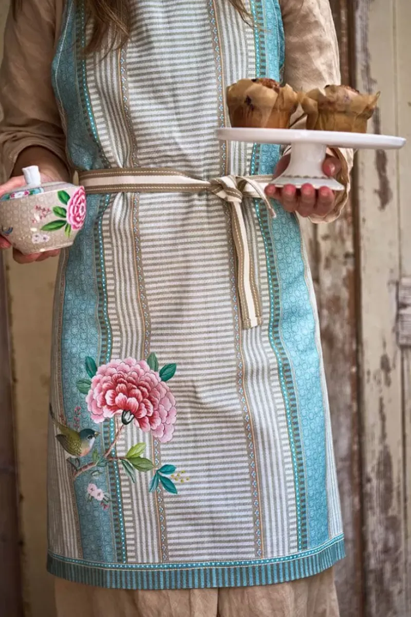 Pip Studio Kuchenschurzen|Blushing Birds Schurze Blau