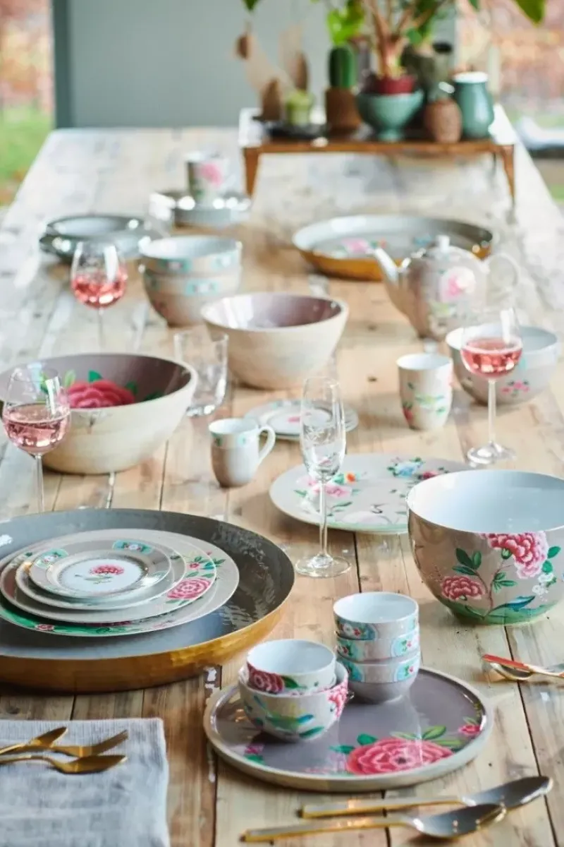 Pip Studio Porzellan Sets|Blushing Birds Set/2 Tassen Gross