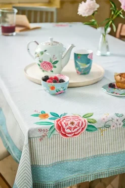 Pip Studio Tischtuch|Blushing Birds Tischtuch Khaki