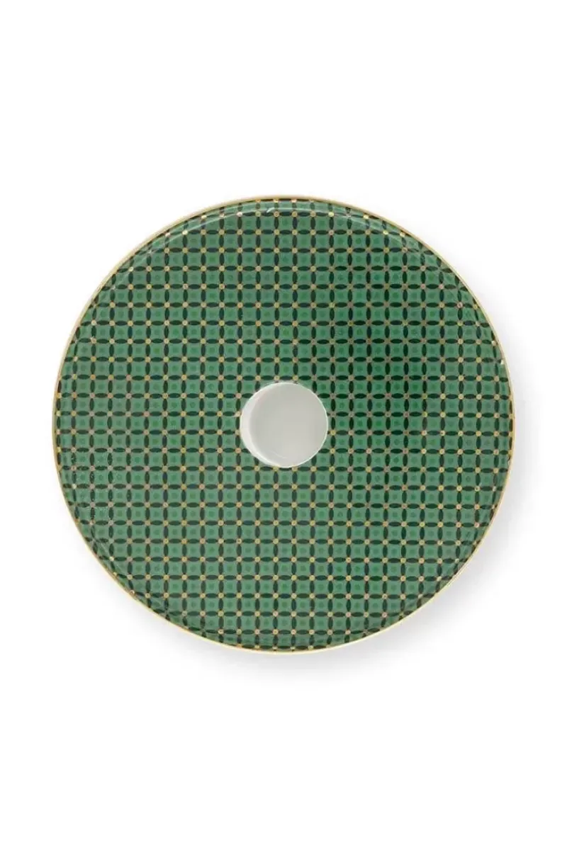 Pip Studio Kerzenhalter|Cross Stitch Kerze Schale 14Cm