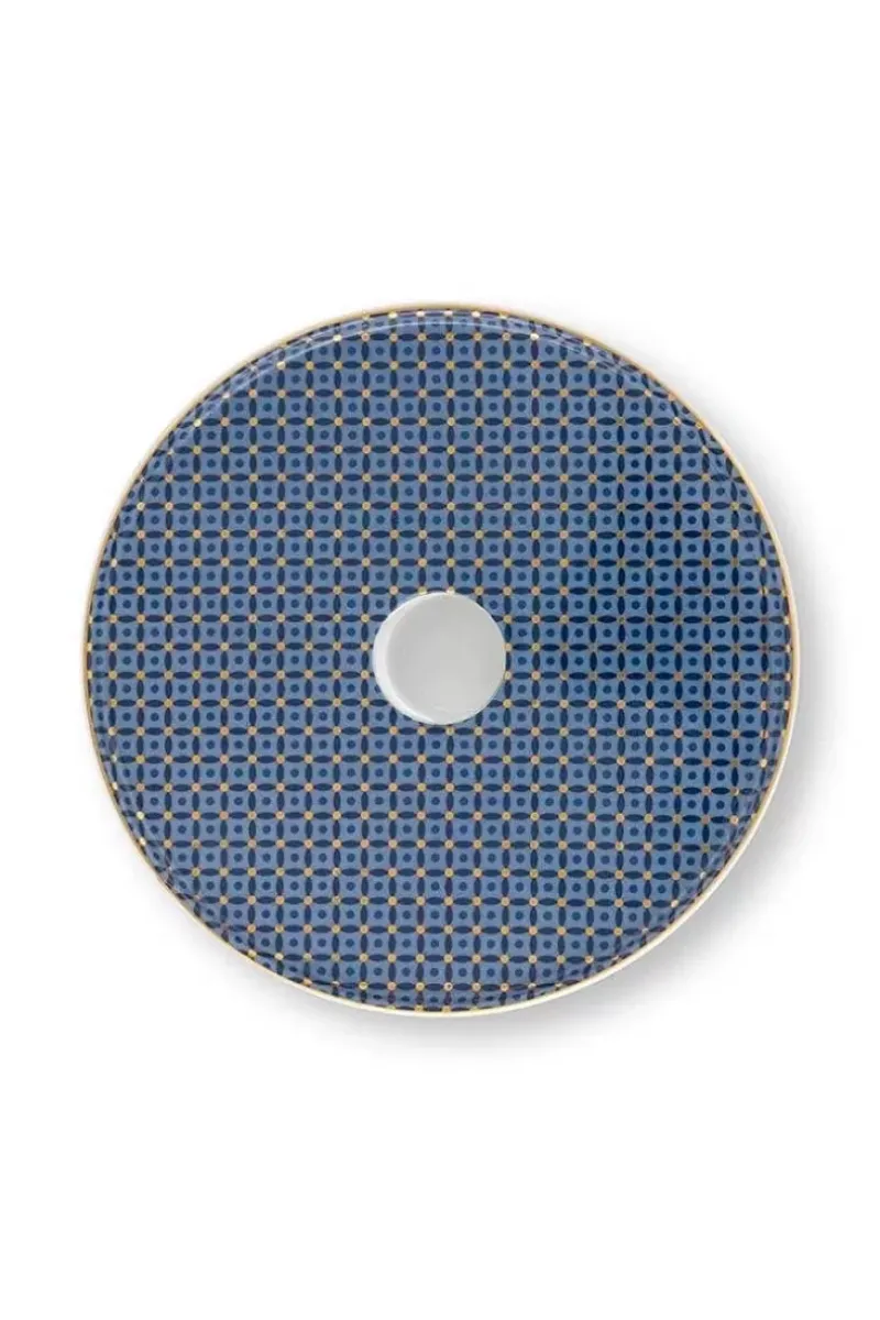Pip Studio Kerzenhalter|Cross Stitch Kerze Schale 14Cm