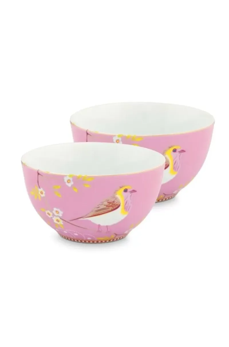 Pip Studio Schalen|Early Bird Set/2 Schalen 15 Cm