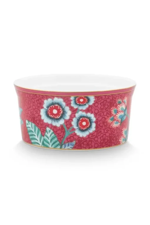 Pip Studio Backgeschirr|Flower Festival Auflaufform Dunkel