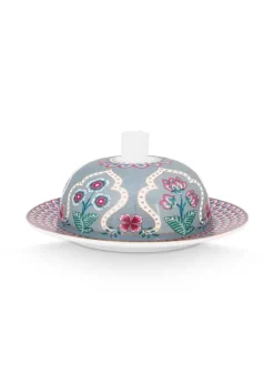 Pip Studio Butterschalen|Flower Festival Butterschale Hell