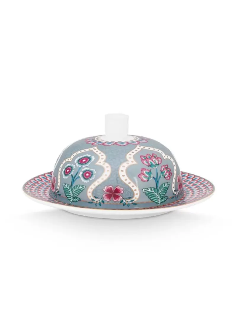 Pip Studio Butterschalen|Flower Festival Butterschale Hell