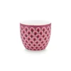 Pip Studio Eierbecher|Flower Festival Eierbecher Rot/Dunkel