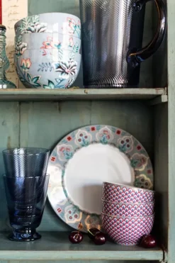 Pip Studio Frühstücksteller|Flower Festival Frühstücksteller Hell 21 Cm