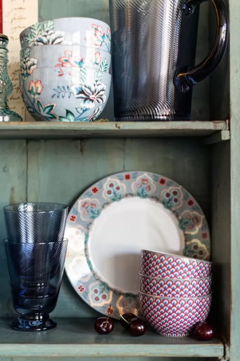 Pip Studio Porzellan Sets|Flower Festival Fruhstuck Set/3 Hell