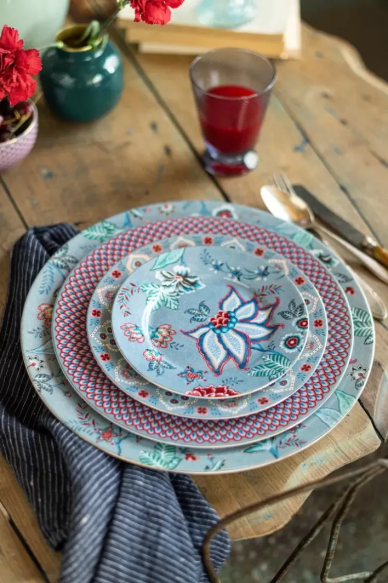 Pip Studio Gebäckteller|Flower Festival Gebäckteller Hell 17 Cm