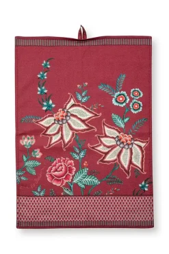 Pip Studio Geschirrtuch|Flower Festival Geschirrtuch Dunkel