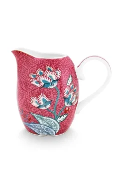 Pip Studio Milchkännchen|Flower Festival Kanne Klein Dunkel