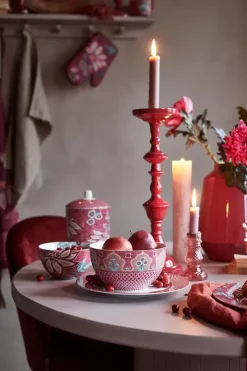 Pip Studio Schalen|Flower Festival Schale Dunkel 18 Cm