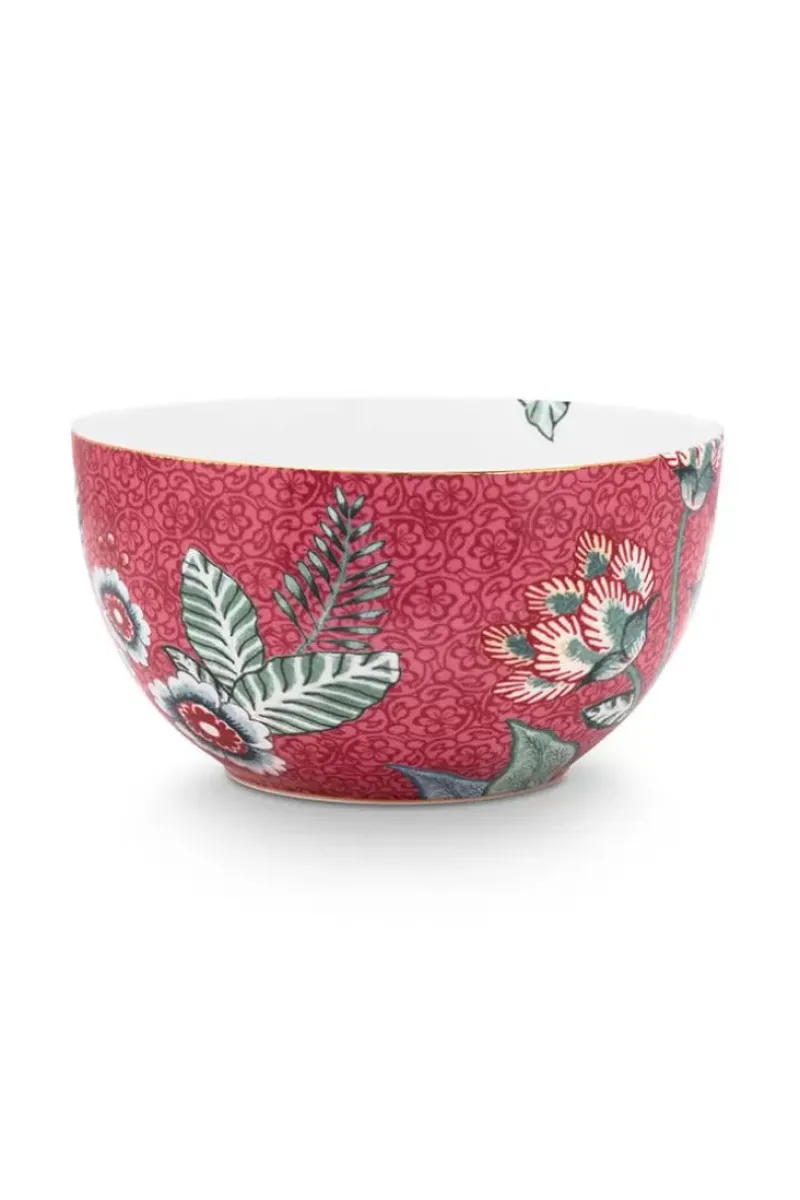 Pip Studio Schalen|Flower Festival Schale Dunkel 12 Cm