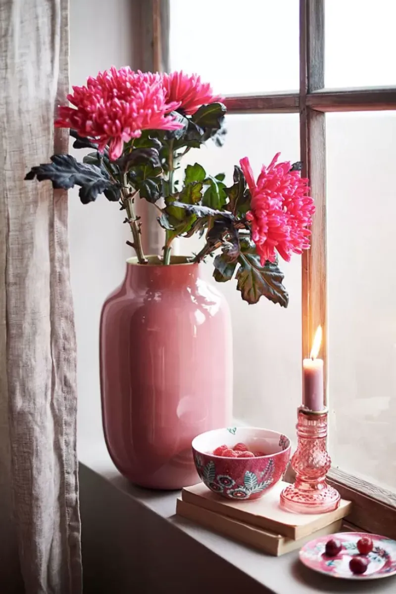 Pip Studio Schalen|Flower Festival Schale Dunkel 12 Cm