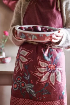 Pip Studio Kuchenschurzen|Flower Festival Schurze Dunkel