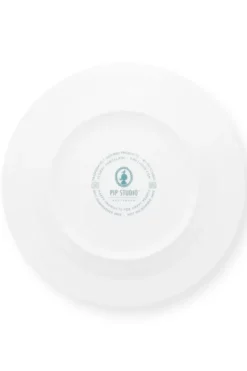 Pip Studio Porzellan Sets|Flower Festival Set/4 Essteller Rot/Hell 26.5Cm