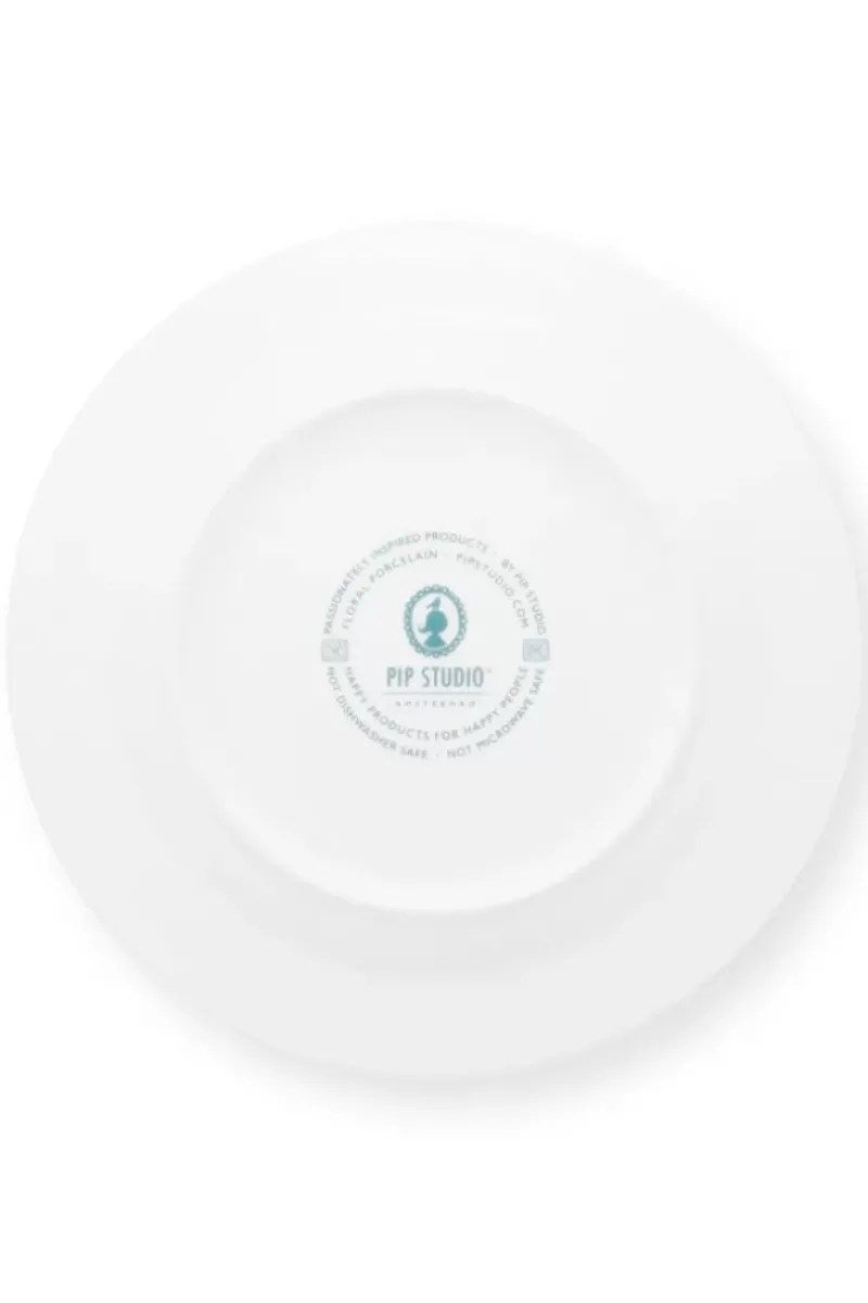 Pip Studio Porzellan Sets|Flower Festival Set/4 Essteller Rot/Hell 26.5Cm