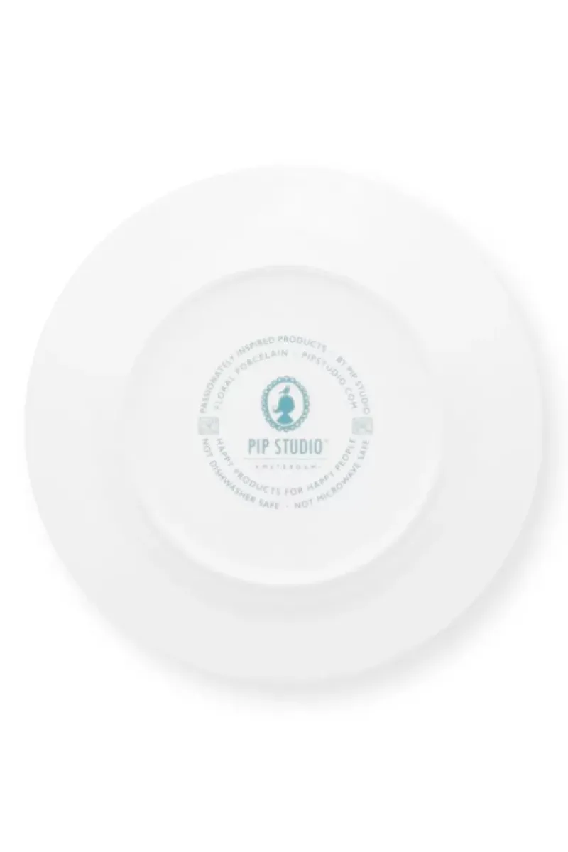 Pip Studio Porzellan Sets|Flower Festival Set/4 Frühstücksteller Hell 21Cm