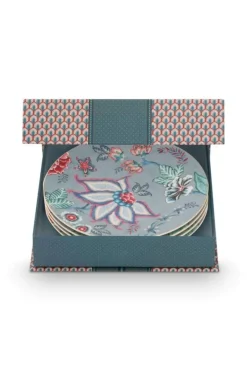 Pip Studio Porzellan Sets|Flower Festival Set/4 Gebäckteller Hell 17Cm