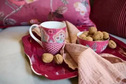 Pip Studio Teetassen|Flower Festival Tasse Gross Deco Dunkel