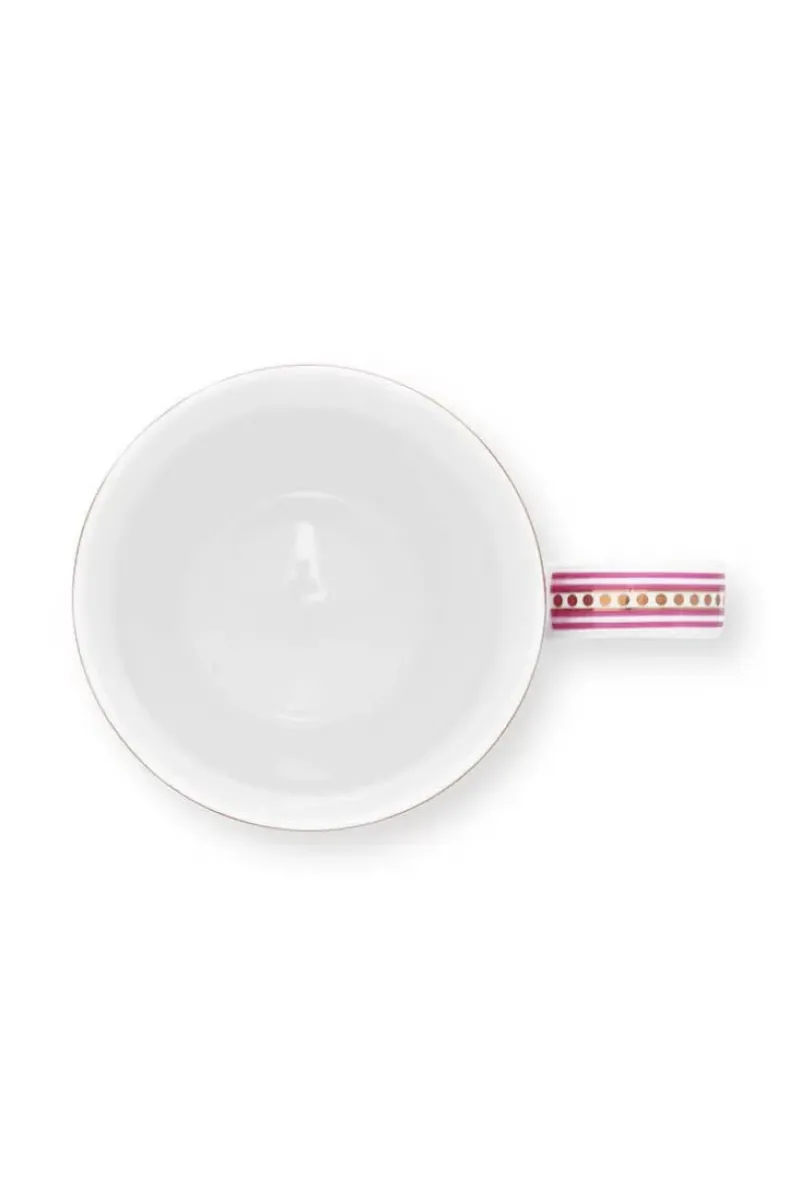 Pip Studio Teetassen|Flower Festival Tasse Gross Deco Dunkel