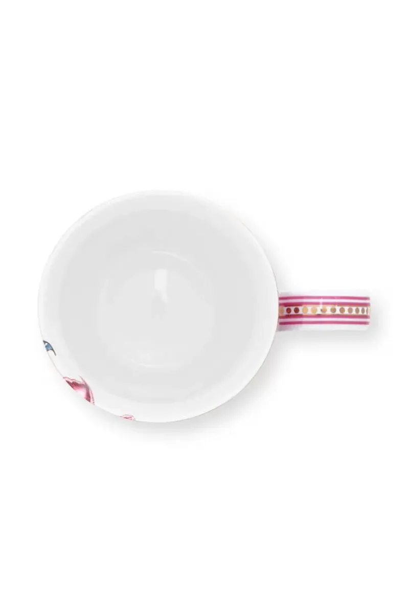 Pip Studio Teetassen|Flower Festival Tasse Gross Dunkel