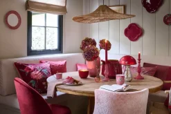 Pip Studio Kaffeetassen|Flower Festival Tasse Klein Rot/Dunkel