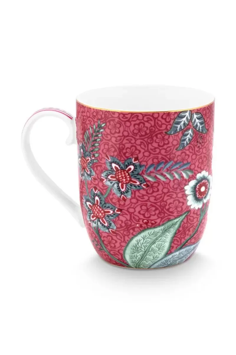 Pip Studio Kaffeetassen|Flower Festival Tasse Klein Dunkel