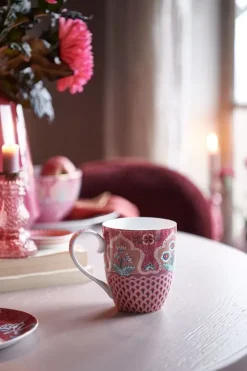 Pip Studio Teetassen|Flower Festival Tasse Xl Deco Dunkel