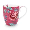 Pip Studio Teetassen|Flower Festival Tasse Xl Dunkel